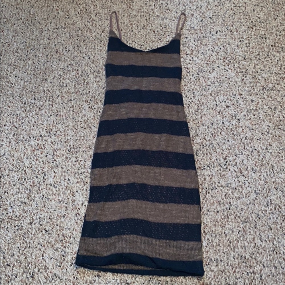 Mini knit dress